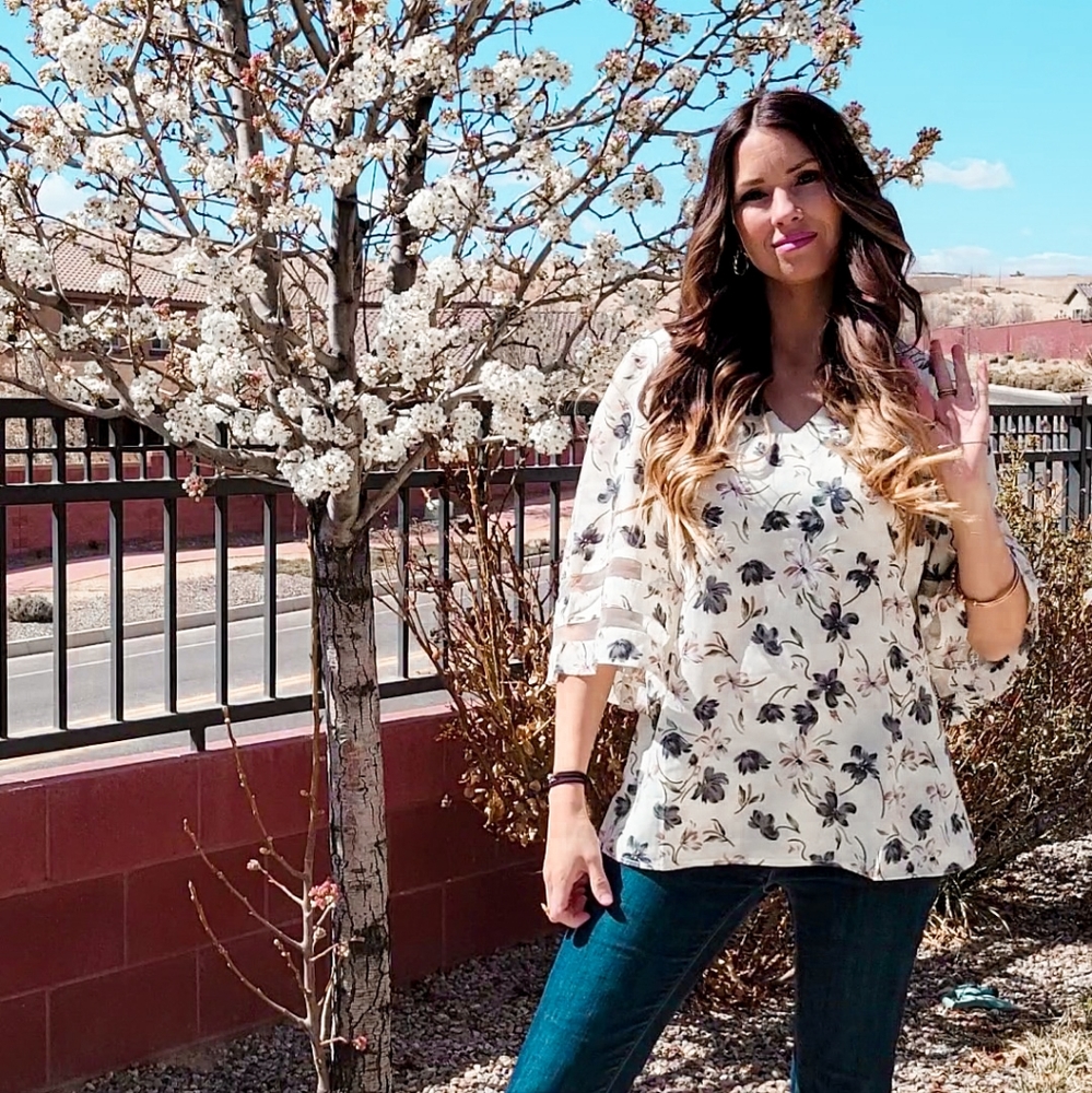 Amazon Floral Top